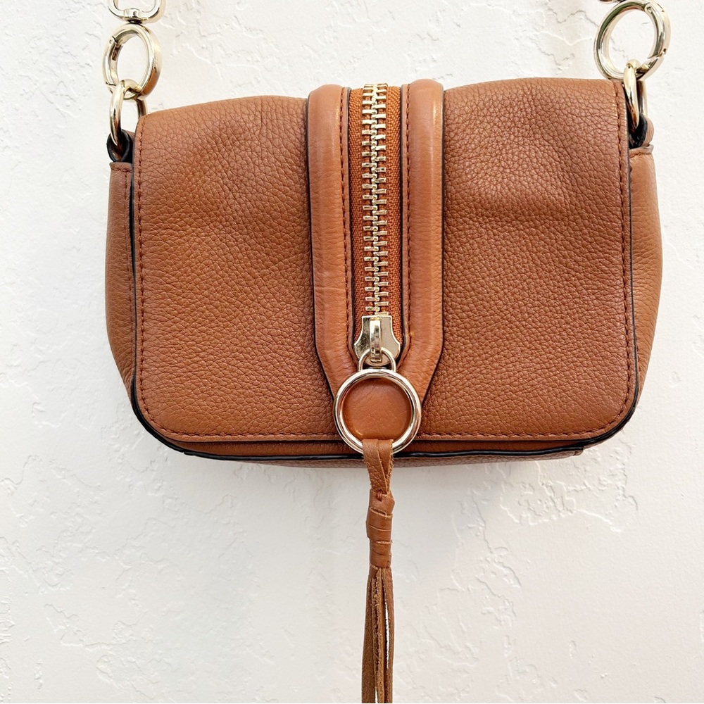 Rebecca Minkoff Brown Leather Crossbody Bag